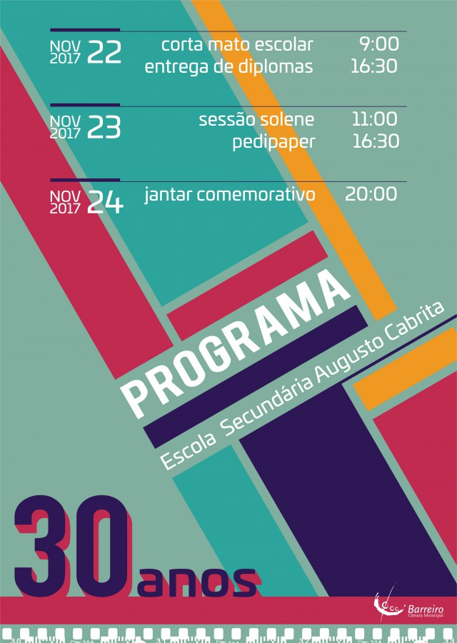 Escola Secundária Augusto Cabrita - Barreiro Comemora 30º aniversário
