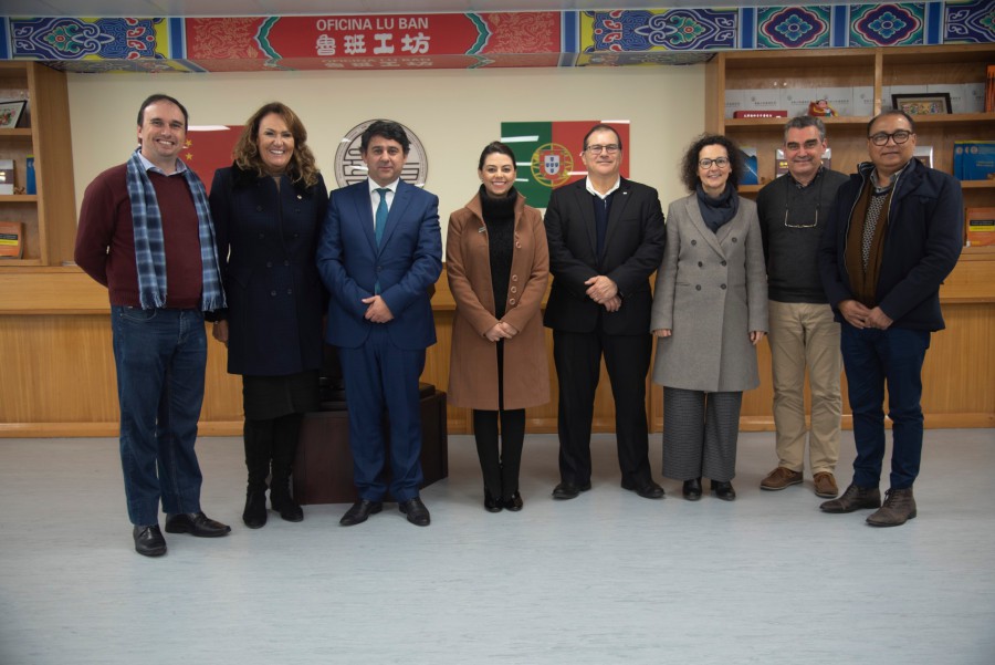 Setúbal - Delegação brasileira em visita de avaliação e de preparação de novas ações conjuntas IPS e Instituto Federal de Santa Catarina aprofundam parceria