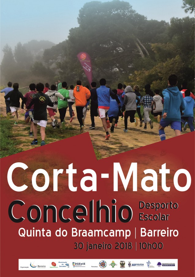 Barreiro - Corta-Mato Concelhio de Desporto Escolar Hoje dia 30 de janeiro na Quinta do Braamcamp