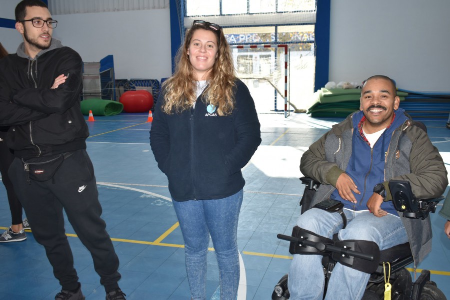 Escola Técnica Profissional da Moita Desporto Adaptado para alunos ETPM pela Associação Nuno Mata