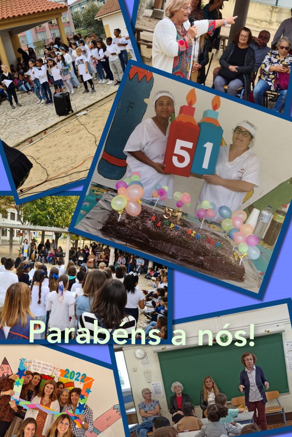 BARREIRO - 51.º Aniversário da Escola B1/JI nº 1 do Lavradio Os avós foram às salas de aula contar memórias que ainda fazem brilhar os olhos