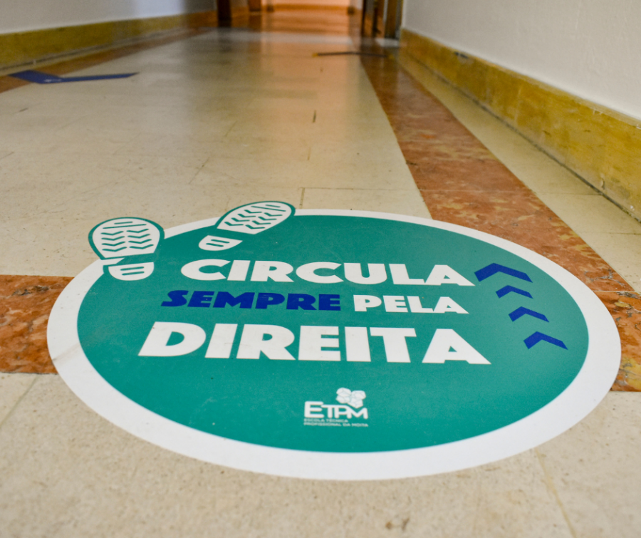 Escola Técnica Profissional da Moita Projeto ADAPTAR cria um novo layout do campus ETPM