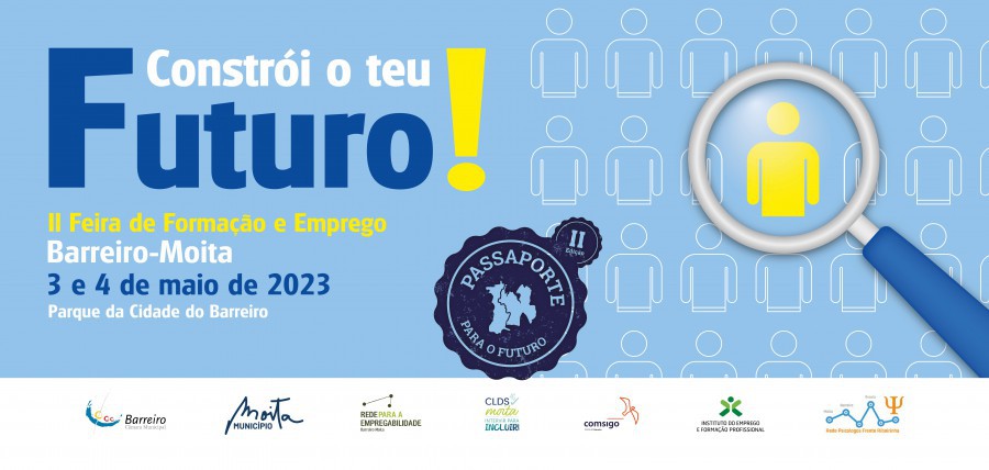 Rede para empregabilidade Barreiro – Moita No Parque da Cidade do Barreiro II Edição Feira de Formação e Emprego .