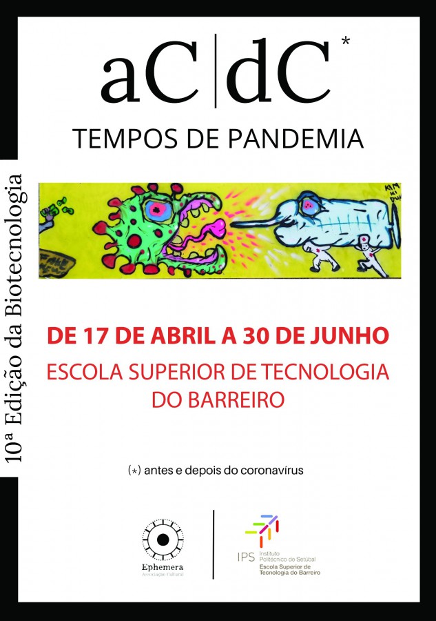 Politécnico de Setúbal acolhe acervo único sobre a pandemia em parceria com o Arquivo Ephemera Na Biblioteca da ESTBarreiro - Exposição “aC/dC – Tempos de Pandemia”