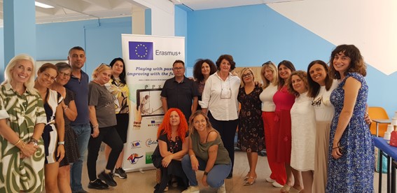 Agrupamento de Escolas do Barreiro Encontro final do projeto ERASMUS + «Playing with the Past, Improving with the Future»
