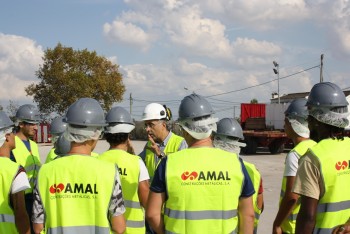 Moita- AMAL e RARI recebem jovens alunos de Soldadura Escola Profissional de Referência Empresarial para a Indústria da Metalurgia e da Metalomecânica
