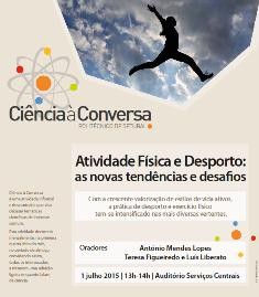 Desporto: novas tendências e desafios em foco no Politécnico de Setúbal 3ª edição da “Ciência à Conversa” promove debate sobre diferentes vertentes do exercício físico