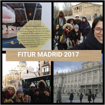 Agrupamento de Escolas de Santo António - Barreiro Cursos Profissionais em visita de estudo à FITUR – Feira Internacional de Turismo de Madrid