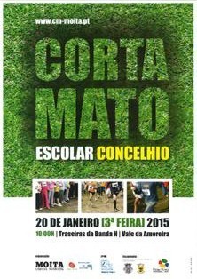 Moita - Corta Mato Escolar Concelhio 2015 Estão inscritos 509 alunos da totalidade das Escolas / Agrupamentos