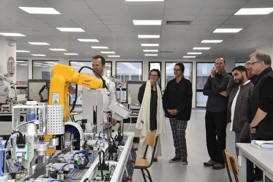 Delegação brasileira em visita à Escola Superior de Tecnologia de Setúbal Politécnico de Setúbal e CEFET de Minas Gerais unidos pelas engenharias