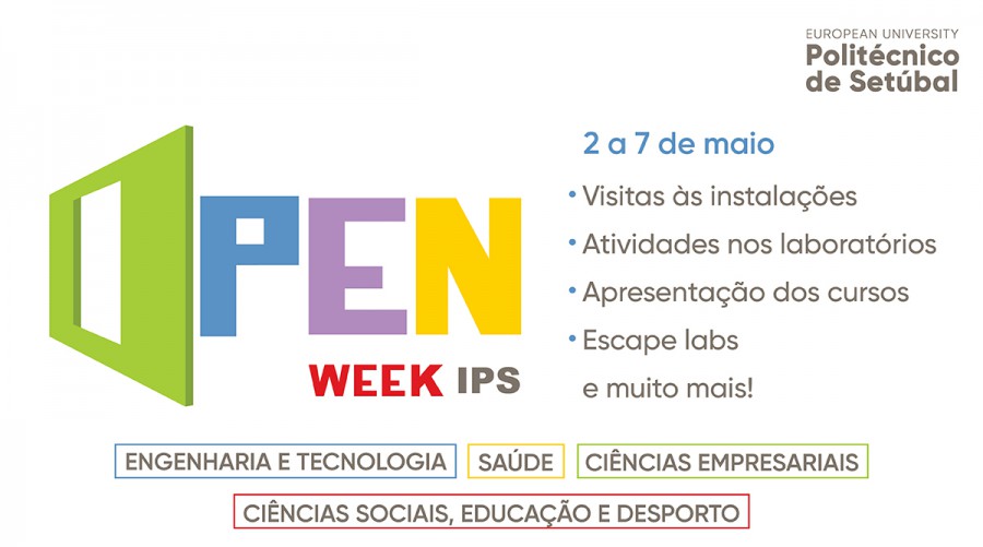 Visitas guiadas, atividades práticas, sessões de esclarecimento Open Week IPS dá a conhecer Politécnico de Setúbal às escolas