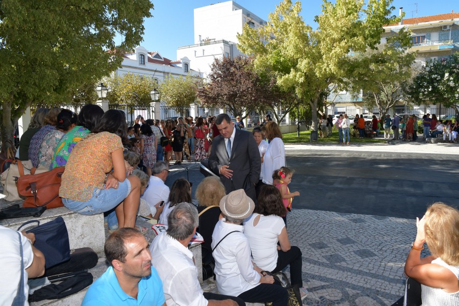 Montijo enriquece com o espírito de missão da comunidade educativa Receção à comunidade educativa do Agrupamento de Escolas