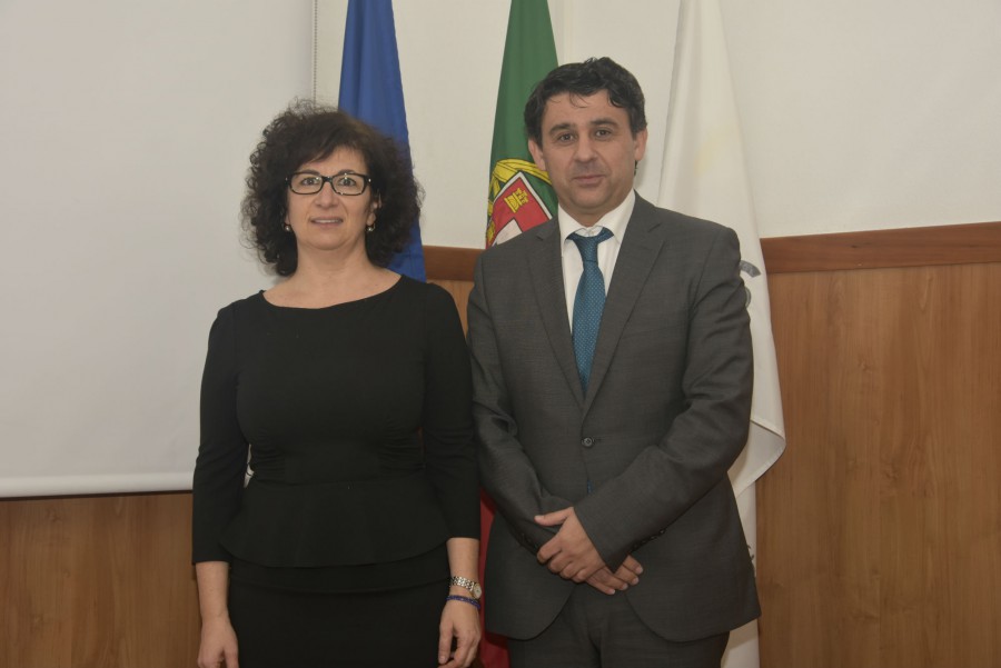 Reitora Luciana Vaccaro visitou o campus de Setúbal do IPS IPS estuda cooperação com instituições congéneres na Suíça e Irlanda