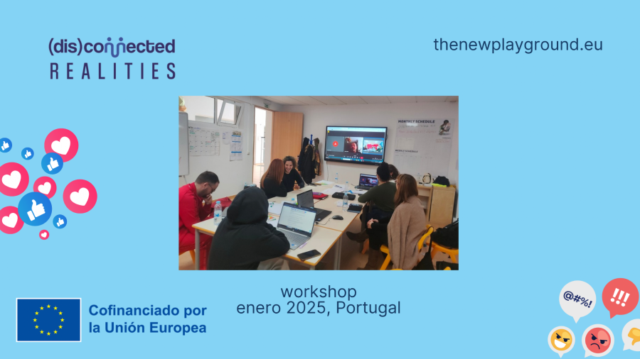 Projeto Erasmus - (Dis)connected Realities na Escola Técnica Profissional da Moita Promove a literacia digital, a reflexão crítica e o bem-estar emocional