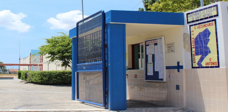 No Agrupamento de Escolas de Santo António - Barreiro A Aprendizagem ao Longo da Vida em Santo António