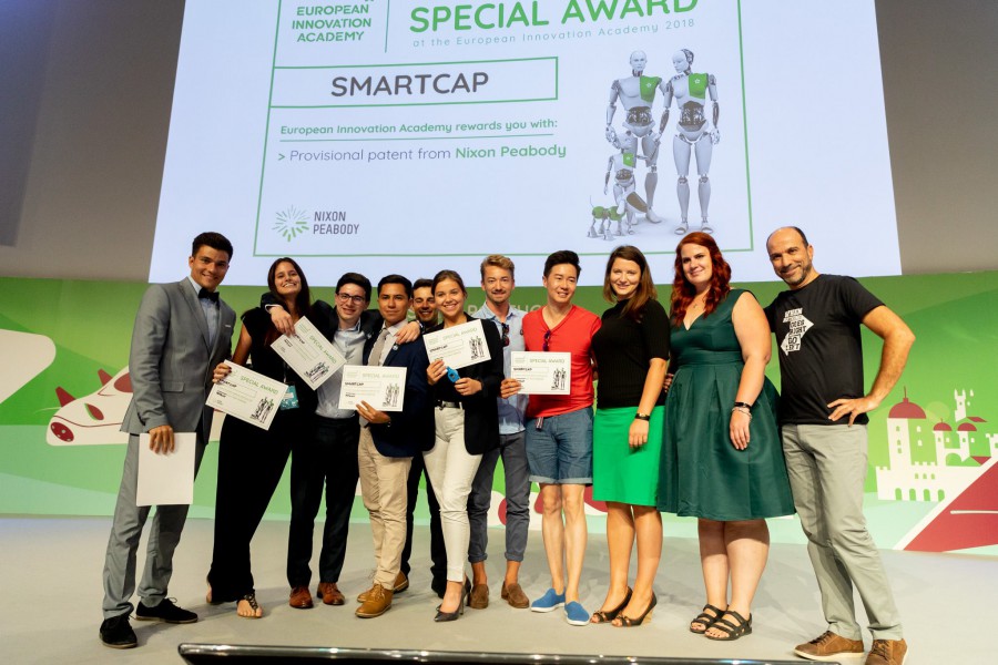 Estudantes do IP Setúbal premiados pela Academia Europeia de Inovação Projetos PROCO e SmartCap entre as melhores ideias de negócio de 2018