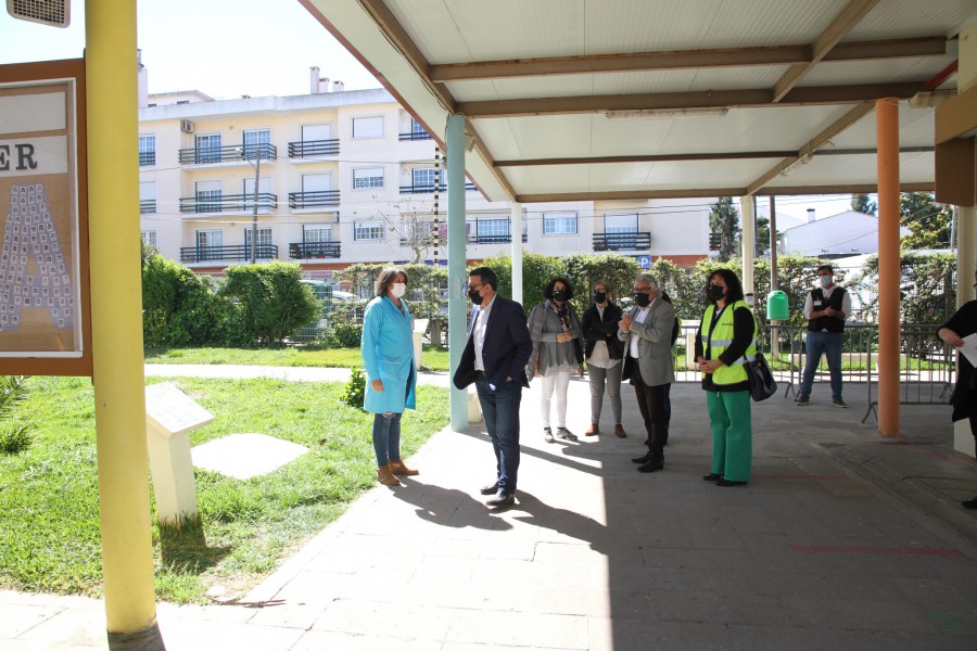 Empreitadas de substituição das coberturas em fibrocimento Amianto zero nas escolas de Palmela