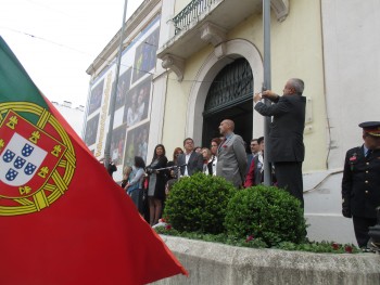 «O Barreiro deu exemplo de abnegação, passo a passo, sem nunca abdicar» afirmou Carlos Humberto, na cerimónia de Içar Solene das bandeiras