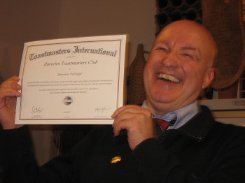 Barreiro Toastmasters Club É oficializado clube pelo Toastmasters Internacional