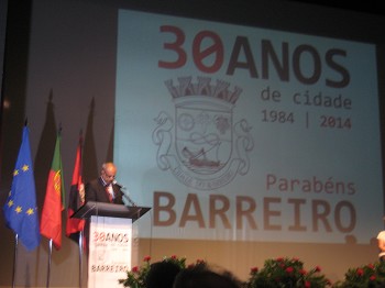 No dia que o Barreiro assinala 30 anos de Cidade Presidente da Câmara afirma «o Barreiro vencerá» e essa será «a vitória de todos nós»