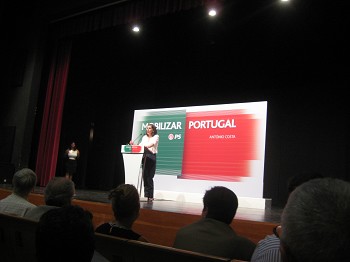 Ana Catarina Mendes, candidata à liderança do PS Setúbal Governo PSD/CDS abandonou o distrito de Setúbal