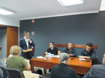 No Barreiro há 4.000 fogos por ocupar referiu Rui Lopo no decorrer do debate na Associação dos Proprietários do Barreiro