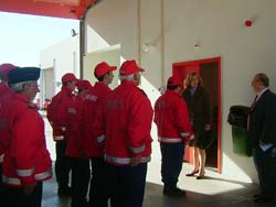 Governadora Civil de Setúbal visita Novo Quartel dos Bombeiros Voluntários do Barreiro