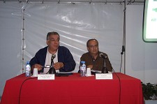 Nas Festas do Barreiro -Apresentação do IMPAR para “devolver os rios à cidade e à população”.