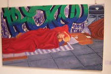 No Barreiro – Exposição de José António Ruivo Pintura de intervenção mostra realidades do mundo