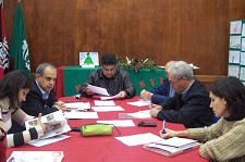 Câmara do Barreiro visita Freguesia de Palhais Mau tempo impossibilita visitas aos locais agendados