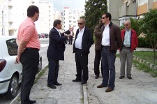 Câmara do Barreiro – Visita à freguesia de Santo António da Charneca Necessidade de requalificação das zonas verdes e arranjo dos passeios