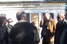 Visita da Câmara do Barreiro à freguesia de Coina Nova sede para Associação da AUGI Covas de Coina “para que continue a fazer o seu bom trabalho"