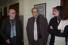 Inauguração da Exposição de António Patacas Os 13 quadros que retratam as ruas do berço do Barreiro passam a fazer parte do espólio da autarquia