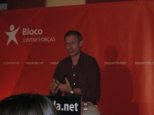 Francisco Louçã no Barreiro Bloco de Esquerda vai eleger pela primeira vez um vereador na Câmara Municipal do Barreiro