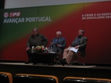 Mário Soares em Setúbal Com a 3ª via começou a colonização pela ideologia neo-liberal americana nos Partidos Socialistas Europeus