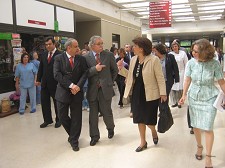 Ministra da Saúde, Ana Jorge, no Barreiro Até ao final do ano entrarão em funcionamento mais 119 camas em Unidades de Cuidados Paliativos