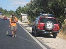 Terceira situação de fogo na Mata da Machada – Barreiro Três tentativas de incêndio em três dias