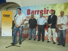 Recolha de Óleos Alimentares Usados no Barreiro Proporcionou a entrega de cheque de 850 euros às duas Corporações de Bombeiros