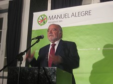 Manuel Alegre no Barreiro É possível ir à segunda volta e ganhar as eleições