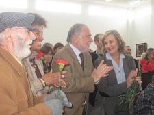 Manuel Alegre na Baixa da Banheira - Moita Votar à esquerda é votar na derrota de Cavaco Silva