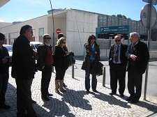 Visita à freguesia do Barreiro S. Energia vai criar posto de Atendimento no Moinho do Jim