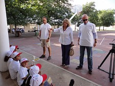 Setúbal mais Bonita Presidente da Câmara dá início à actividade na Escola da Bela Vista