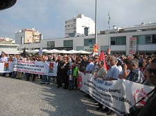 Rui Paixão da União dos Sindicatos de Setúbal Apela no Barreiro à participação na Greve Geral de 24 de Novembro
