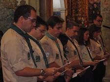 Escutismo na Região de Setúbal Novo Executivo Regional tomou posse