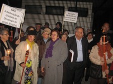 «O Hospital do Barreiro tem que continuar a ser um Hospital de excelência» Vigília contou com a participação de cerca de meia centena de pessoas