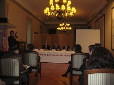 PALMELA - José Mendes Bota, Presidente da Comissão Parlamentar para a Ética, Cidadania e a Comunicação Câmaras fazem concorrência à imprensa regional
