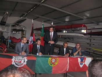 Secretário de Estado da Juventude e Desporto no Barreiro QREN 2014-2020 vai ter linha para a internacionalização do desporto