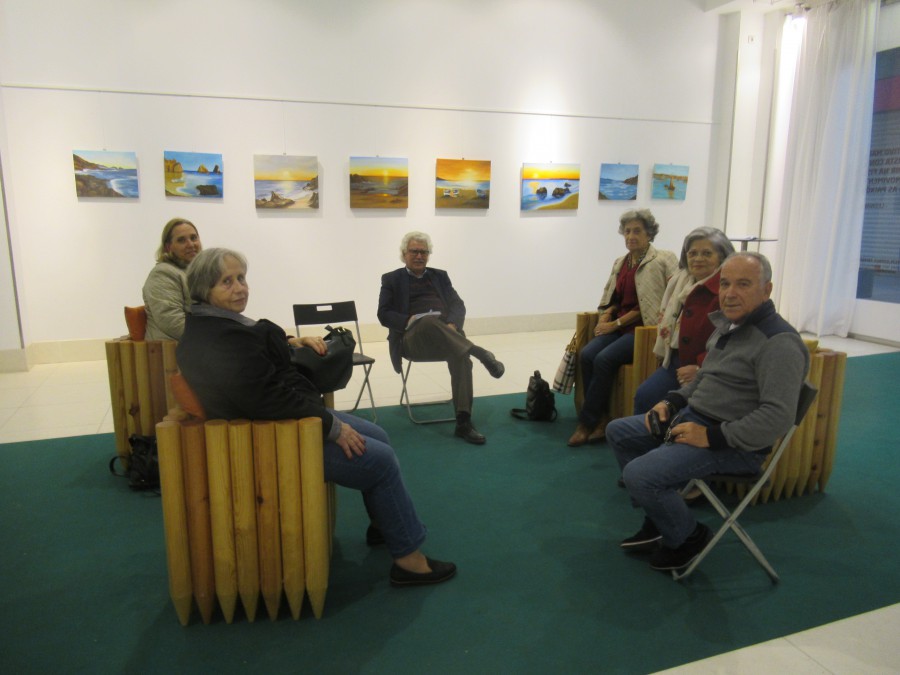 Conversas no Forum Barreiro Ensinar arte e promover convívio . A UTIB foi o melhor que me aconteceu
