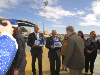 Dois «navios» da Marinha da Dinamarca no Barreiro Assinalam a boa relação entre o Município e a Embaixada