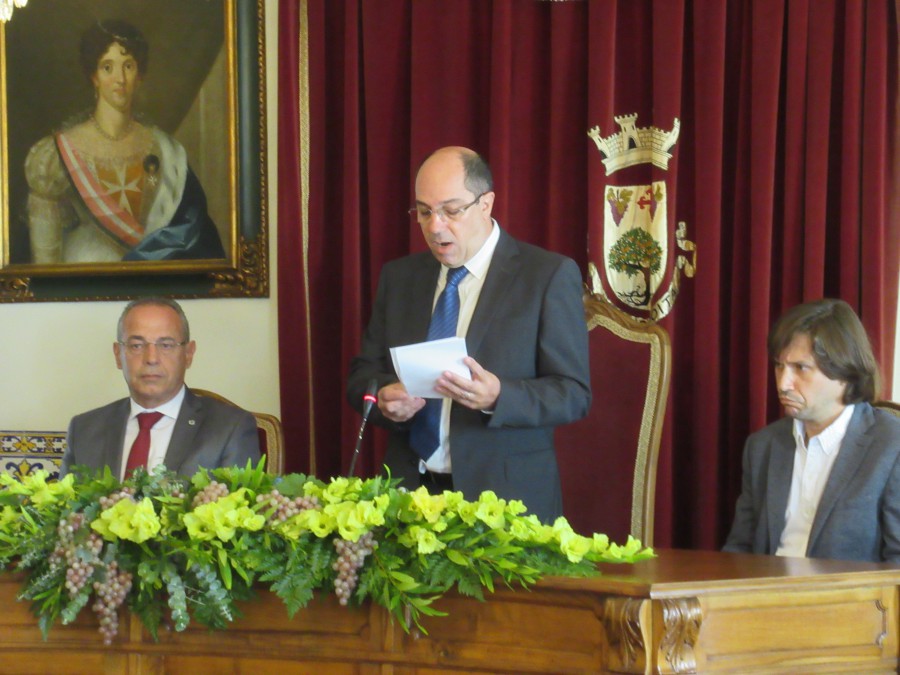 Rui Garcia, presidente da Câmara Municipal da Moita Poder Local Democrático acção insubstituível na transformação e progresso